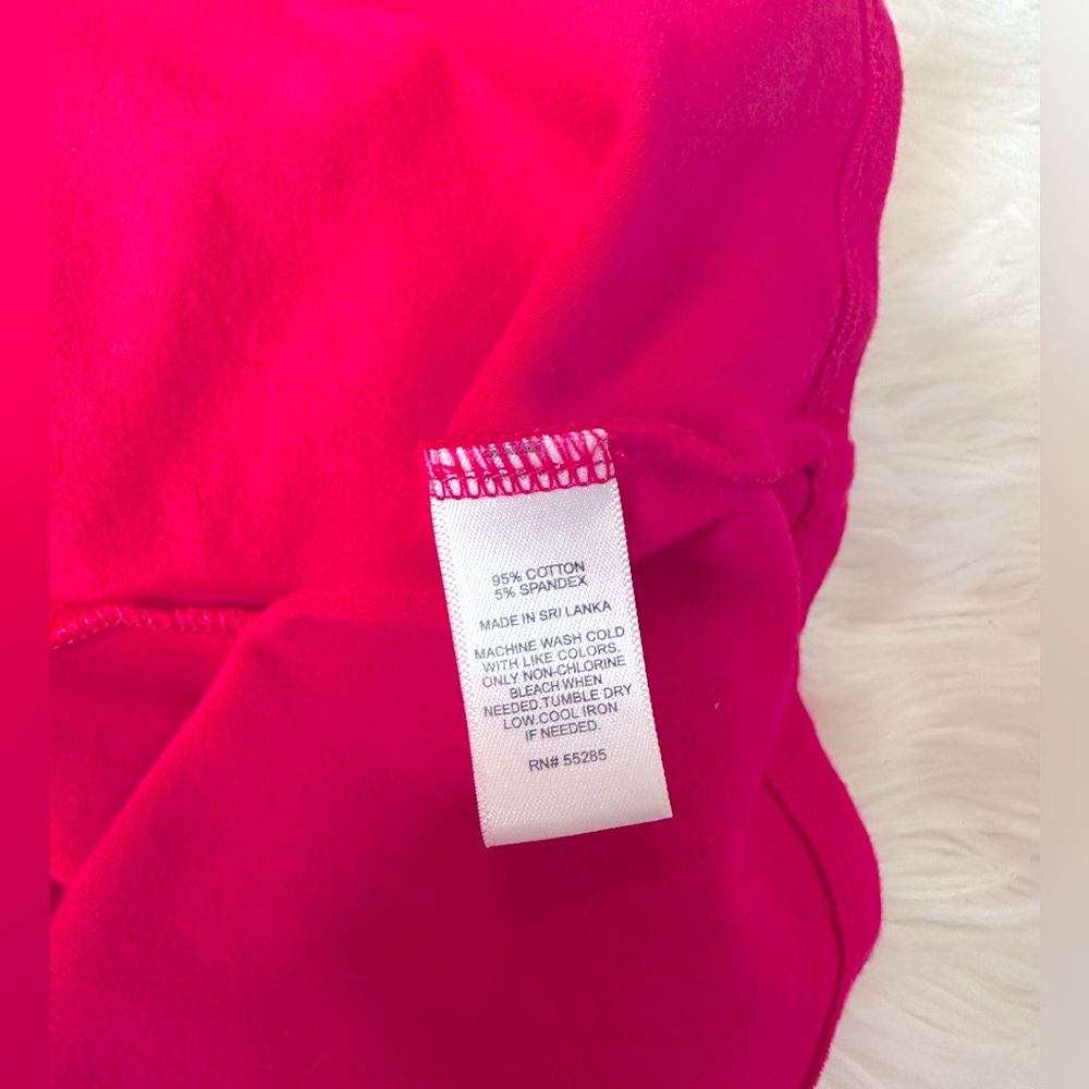 Express Fuchsia Pink Peplum Tank - Picture 6 of 8